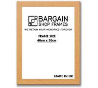 Bargain Shop Az OAK WOODEN EFFECT PICTURE PHOTO POSTER FRAMES ((40cm x 30cm 400mm x 300mm))