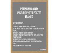BARGAIN SHOP AZ PHOTO FRAMES PICTURE FRAMES POSTER FRAMES PREMIUM QUALITY MODERN STYLE FLAT PROFILE (80 x 60cm, OAK)