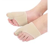 Bargain Wells 2 x Fabric Gel Big Toe Bunion Pad Protector Hallux Valgus Corrector Straightener (LARGE (UK 7-13))