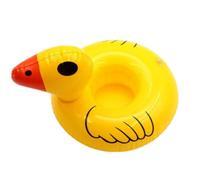 Bargain Wells Duck Inflatable Drink Holder - Pool Bath Hot Tub Cup Float