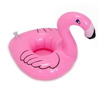 Bargain Wells Flamingo Inflatable Drink Holder - Pool Bath Hot Tub Cup Float