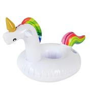 Bargain Wells Inflatable Unicorn Hot tub Bath Pool Drinks Holder (With Ears)