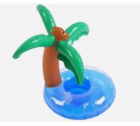 Bargain Wells Palm Tree Island Inflatable Drink Holder - Pool Bath Hot Tub Cup Float