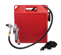 Bargains Crown Portable Sand Blasters 2.5GL Pot 5ft Rubber Hose Steel Nozzle 125 Psi Pressure Sand Blaster Air Gun Kit Complete for Paint, Stain, Rust Removal & Special Surface Treatment of Material