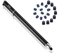 Bargains Depot B&D Universal Capacitive Stylus Pen 2-in-1 Styli Touch Screen Pen for iPad, iPhone, Switch, Tablet, Samsung, Galaxy, Huawei, Xiaomi(Black)