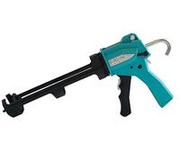 Bargains District Dual Mode Caulking Gun - Drip-Free & Conventional, 10:1 Thrust 1350N, 360° Rotating Holder Built-In Cutter for 230mm/310ml Cartridges, Silicone, Adhesives, Construction, Sealant, DIY
