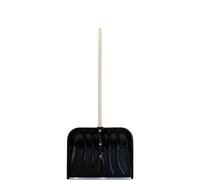 BARGAINS-GALORE 1.3m Snow Shovel Pusher Scooper Clearing Garden Car Driveway Cleaner in Black BARGAINS-GALORE Black