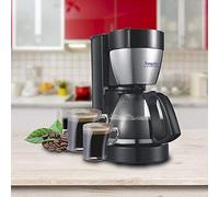 BARGAINS-GALORE 12 Cup Coffee Maker - Espresso Kitchen | 800W Drinking Machine | Hot Drink, Kitchen Morning Breakfast | Anti Drip | Capacity 1.25L | House Warming Gift