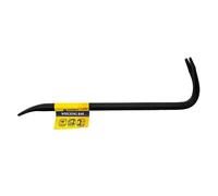 BARGAINS-GALORE 18" Wrecking Bar Crowbar Nail Lever Steel Swan Neck Builders Diy Tool in Black BARGAINS-GALORE Black
