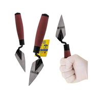 BARGAINS-GALORE 2 X 4' Pointing Trowels Handle Soft Grip Brick Joiner Bricklayer Tool BARGAINS-GALORE Multicolor