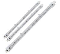 BARGAINS-GALORE 2 X Replacement Halogen Heater Element Tubes - Bulbs 400W | 170Mm, 208Mm, 225Mm, Quartz | Set of 2 | Super Bright Bulb Tube | Long Lasting (208Mm)