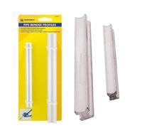 BARGAINS-GALORE 2pc Piper Bender Guides Made From Robust Aluminium Plumbing Hand Tool in Metallic Silver BARGAINS-GALORE Metallic Silver