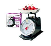 BARGAINS-GALORE 3kg Traditional Kitchen Weighing Scale Retro Mechanical Vintage Black BARGAINS-GALORE Black