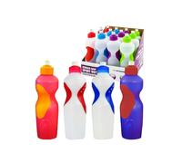 BARGAINS-GALORE 4 X 550ml Prima Sports Water Bottle Drinks School Outdoor Hydration BARGAINS-GALORE Multicolor