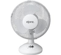 BARGAINS-GALORE 9" Pedestal Oscillating Desk Stand Fan - Mini Fans, Electric Tower Free Standing | Home Office Cooling Cooler Household Appliance, 9 Inch, Strong Durable