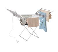 BARGAINS-GALORE Electric Clothes Airers - Deluxe Folding Heated Clothes Dryer | Indoor Clothes Drying Rack - Lightweight & Foldable, Space Saving, Fast Drying, Portable Airer (Winged)