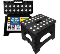 BARGAINS-GALORE Folding Handy Step Stool Bathroom Kitchen Toilet Office Home Multi Use BARGAINS-GALORE Multicolor