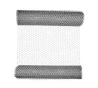 BARGAINS-GALORE Galvanised Metal Mesh Fencing For Outdoors 50mm Garden Wire 0.9m X 10m in Silver BARGAINS-GALORE Silver