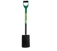 BARGAINS-GALORE Garden Digging Shovel Spade Pvc Solid Grip Handle Tool Gardening Diy in Green BARGAINS-GALORE Green