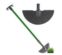 BARGAINS-GALORE Garden Edge Hoe Border Edging Long Handle Strong Grip Gardening Tool in Green BARGAINS-GALORE Green