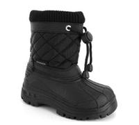 BARGAINS-GALORE Kids Snow Boots Moon Wellington Mucker Waterproof Size UK 6-2UK Girls Boys Pink