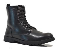 BARGAINS-GALORE Men's Breathable Military Boots - Commando Outdoor Desert Tactical Combat Boots | Army Patrol and Security Police (Black, UK Footwear Size System, Adult, Men, Numeric, Medium, 8)