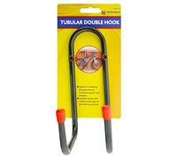 BARGAINS-GALORE New 2 X Tubular Double Hook Utility Tool Bike Hose Clip Grip SHED Garage Storage
