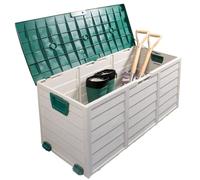 BARGAINS-GALORE Outdoor Garden Furniture Storage Box Plastic Utility Chest Shed Box BARGAINS-GALORE Multicolor