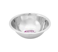 BARGAINS-GALORE Set Of 4 Stainless Steel Deep Mixing Bowl 24cm For Baking Cooking Home in Silver BARGAINS-GALORE Silver