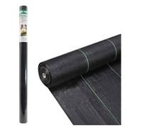 BARGAINS-GALORE Weed Control Fabric Gardening 25m X 1m Ground Cover Tarp Heavy Duty in Black BARGAINS-GALORE Black