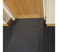 Bargains Hut Heavy Duty Clear Vinyl Carpet Floor Protector Plastic Floor Mat Non Sip Waterproof Chair Mat Office Home Hallway Runner 27” Wide (20 Metre Long / 27" Width)
