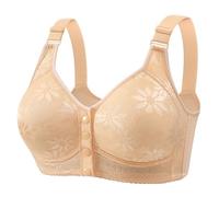 Bargains of The Day Sale Front Fastening Bras for Women UK Fashion Daisy Lace Print Bralette Super Comfort Wide Strap Underwear Full Coverage High Next Sale Clearance Womens