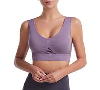 Bargains of The Day Sale Sports Bras Women Full Coverage Activewear Bra Super Comfort Push up Bralette Breathable Wide Strap Crop Tops Vest Seamless Next Sale Clearance Womens