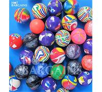 BARGAINS WHOLESALE LTD NEW 50 SUPER BOUNCE BOUNCY BALL JET BALLS CHILDREN KIDS BIRTHDAY PARTY BAG FILLER GIFT TOY, COMES IN BAG OF 50PCS, CHEAPEST SAME DAY DISPATCH FOR FREE