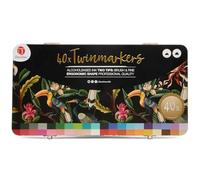 BargainsMania 40 Twin Markers In Tin - This 40 Twin Markers In Tin Is The For Any Arts And Crafts Enthusiast - Weight: 0.3kg - Dimensions: 30 X 21 X 0.5cm