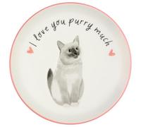 BargainsMania A Tale Of Tails Cat Trinket Dish - This Practical And Thoughtful Gift Is Great For Secret Santa Or As A Stocking Filler For Loved Ones (I Love You Purry Much)