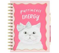 BargainsMania A Tale Of Tails Cats Notebook - White - A Practical And Thoughtful Chriistmas Prsent Or Stocking Filler, Perfect For Cat-owners And Fans Of Fun And Unique Stationery!