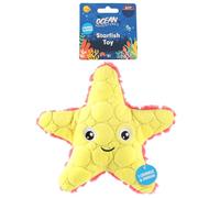 BargainsMania Adventures Tough Starfish Dog Toy - Yellow- This Durable Toy Will Keep Your Pup Entertained For Hours On End So Say Goodbye To Easily Shredded Dog Toys