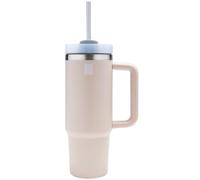 BargainsMania Big Chill Blend & Go Tumbler - Nude - Includes: Leak Proof Lid, Removable Motor Base with Durable Stainless Steel Blade, Protective Lid to Cover Blade When On The Go, Re-Useable Straw