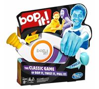 BargainsMania Bop It! - With 3 Actions And 3 Games, It's Up To You To React Fast And Follow Along. Pull It, Bop It Or Twist It! Can You Keep Up As The Tempo Revs Up? - Dimensions: 41 X 266 X 304mm