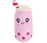 BargainsMania Bubble Tea Pet Toy - Make Playtime Extra Sweet With This Adorable - The Perfect Pet Toy For Snuggles, Chewing, And Chasing (Pink)