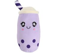 BargainsMania Bubble Tea Pet Toy - Make Playtime Extra Sweet With This Adorable - The Perfect Pet Toy For Snuggles, Chewing, And Chasing (Purple)