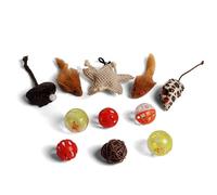BargainsMania Cat Toys 11 Pack - Packed With A Variety Of Engaging And Entertaining Toys, This Comprehensive Set Is Designed To Keep Your Cat Engaged, Active, And Endlessly Entertained