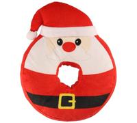 BargainsMania Christmas Donut Pet Toys - Santa - Featuring A Fun And Festive Christmas Design, Your Furry Friend Can Enjoy A Holiday Play And Celebrate With The Rest Of The Family