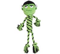 BargainsMania Halloween Rope Pet Toy - The Scarefect Pet Toy For Terrifying Tugs And Bloodcurdling Bites! Your Pet Can Sink Its Jaws Into The Rope And Have All Of The Fangtastic Fun! (Green)