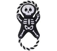 BargainsMania Halloween Rope Pull Toy - Skeleton - The Perfect Spooky Companion For Energetic Play Sessions At Home Or In The Garden, This Toy Will Keep Pets Active And Entertained For Hours