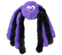 BargainsMania Halloween Spider Toy - This Delightfully Deadly Toy Is Perfect For Pets Who Love To Play And Pounce, Designed To Withstand Even The Most Enthusiastic Of Chewers (Purple)