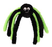 BargainsMania Halloween Spider Toy - This Delightfully Deadly Toy Is Perfect For Pets Who Love To Play And Pounce, Designed To Withstand Even The Most Enthusiastic Of Chewers (Green)