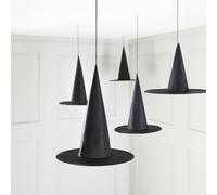 BargainsMania Hanging Witch Hats 8pk - Gather Your Coven, Prepare The Cauldron Of Drinks, Bewitch The Speakers And Have A Witchin' Time!