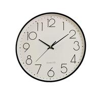 BargainsMania Home Collection Stockholm Clock - Is A Great Attachment To Any Indoor Space Such As The Kitchen, Living Room, Or Office - Battery Operated - Dimensions: Dia 30cm